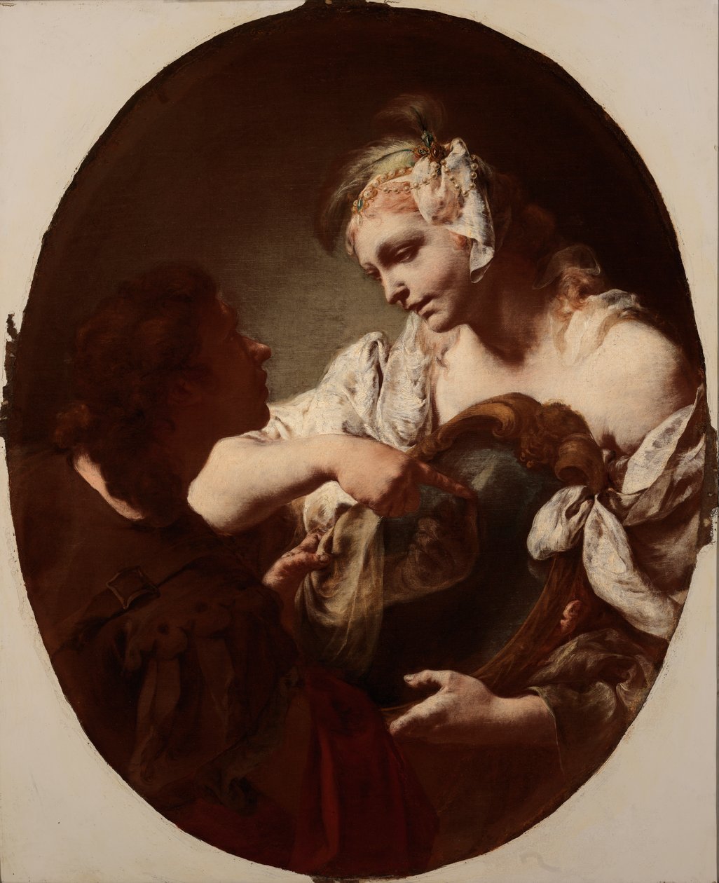 A varázstükör, 18. század eleje alkotó: Giovanni Battista Piazzetta
