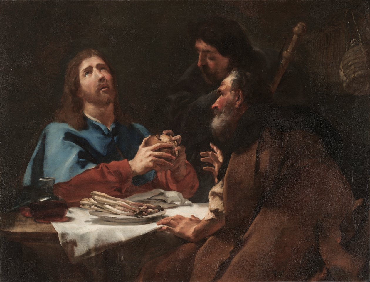 Vacsora Emmausban alkotó: Giovanni Battista Piazzetta