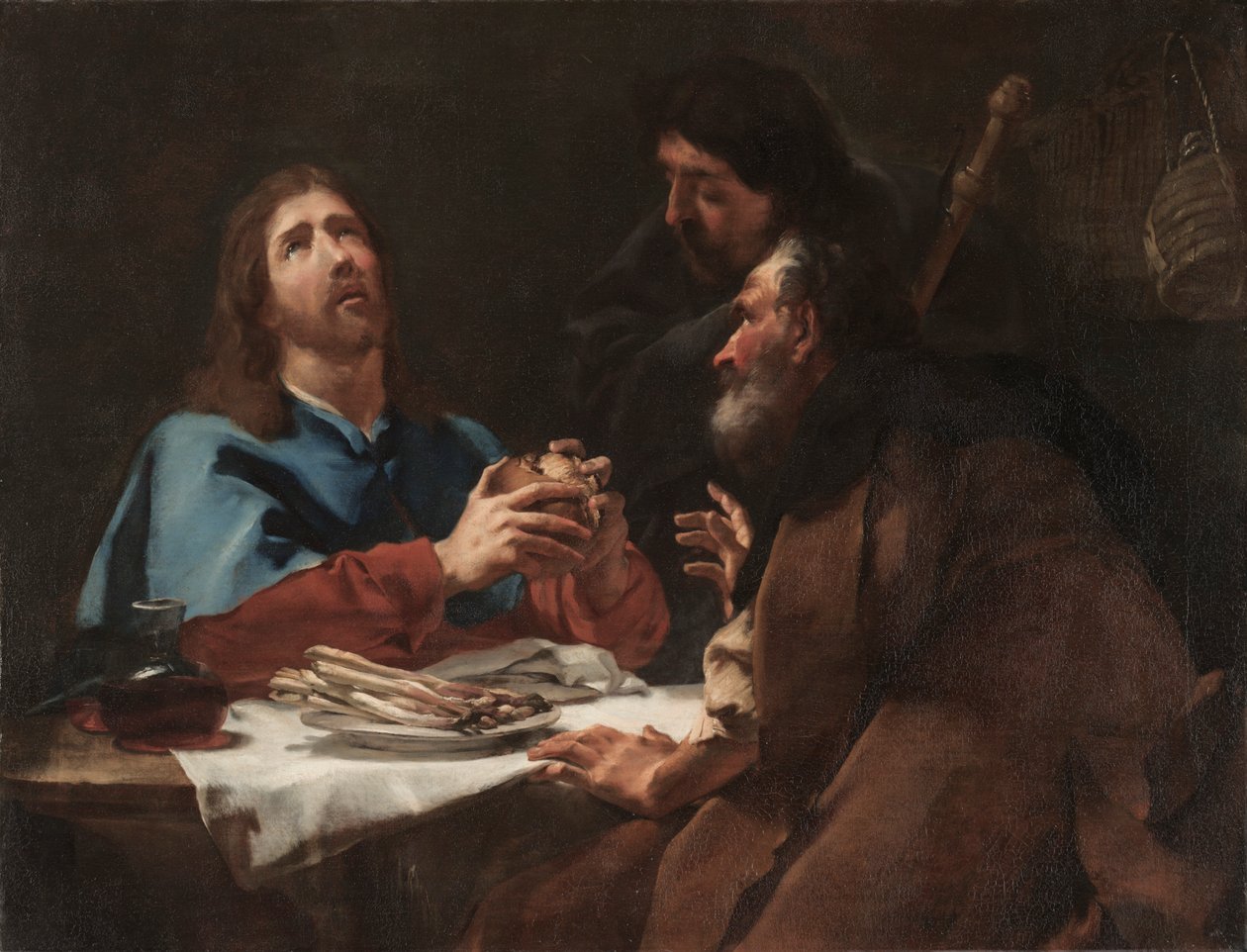 Vacsora Emmausban, c. 1720. alkotó: Giovanni Battista Piazzetta
