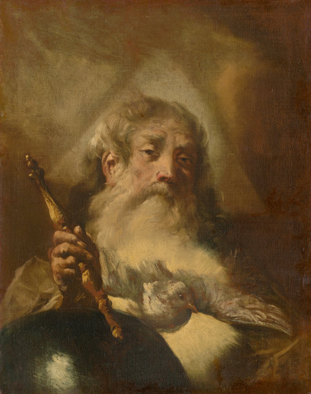 Az örökkévaló Atya, c. 1750. alkotó: Giovanni Battista Piazzetta