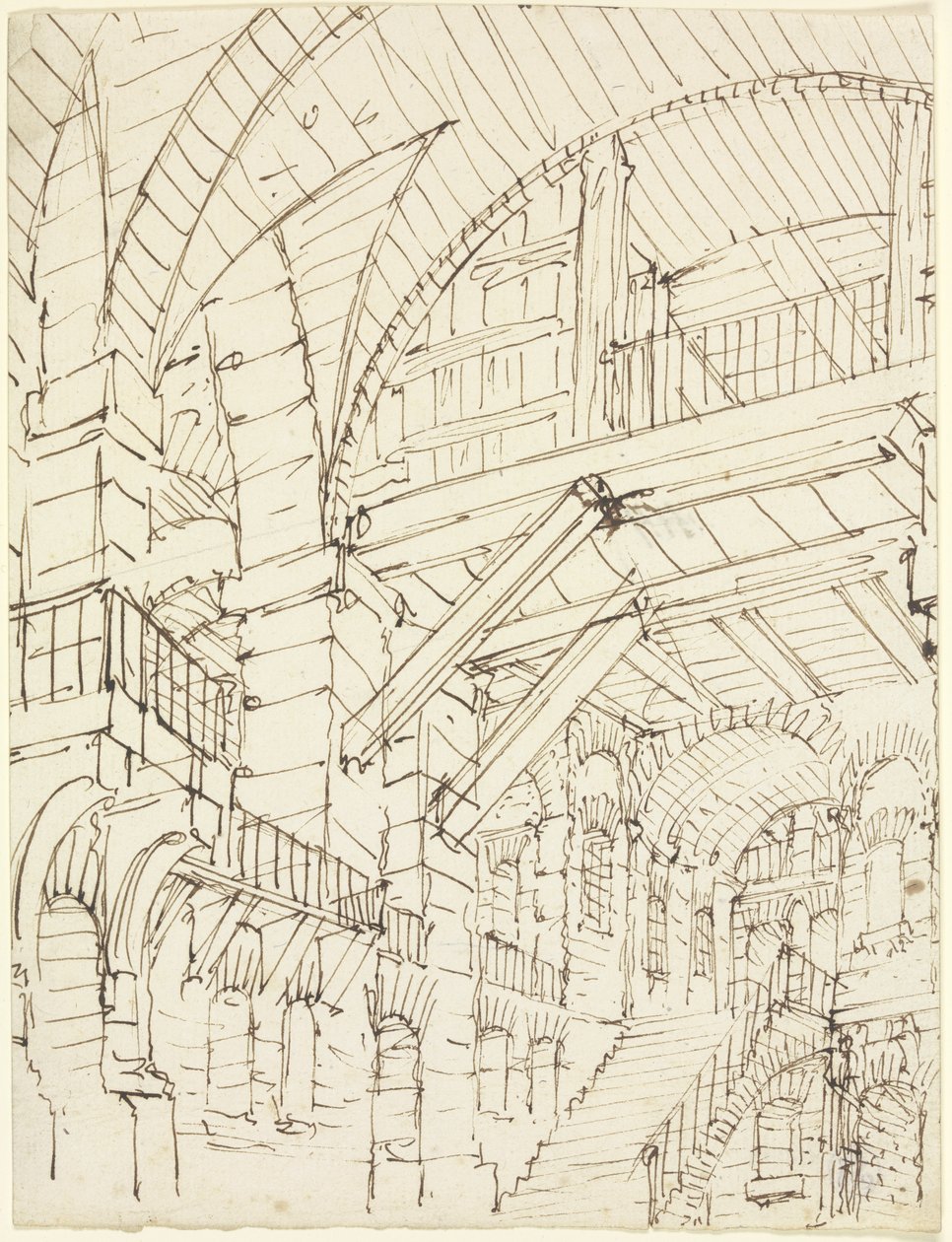 Építészeti tanulmányok alkotó: Giovanni Battista Piranesi