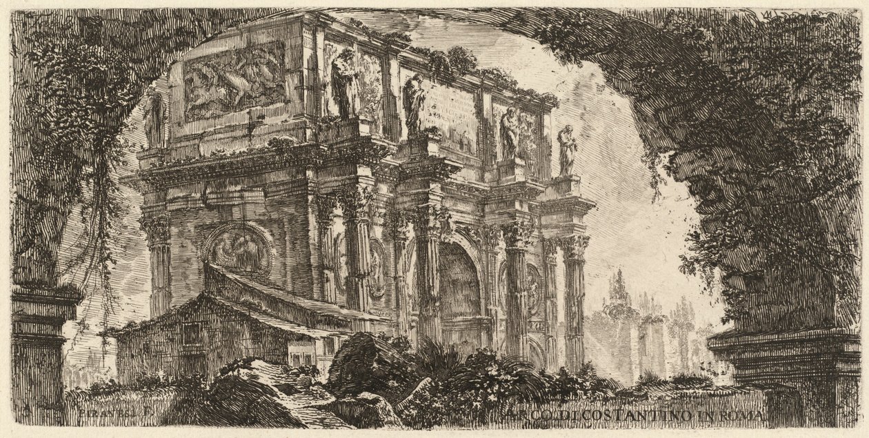 Constantinus diadalíve alkotó: Giovanni Battista Piranesi