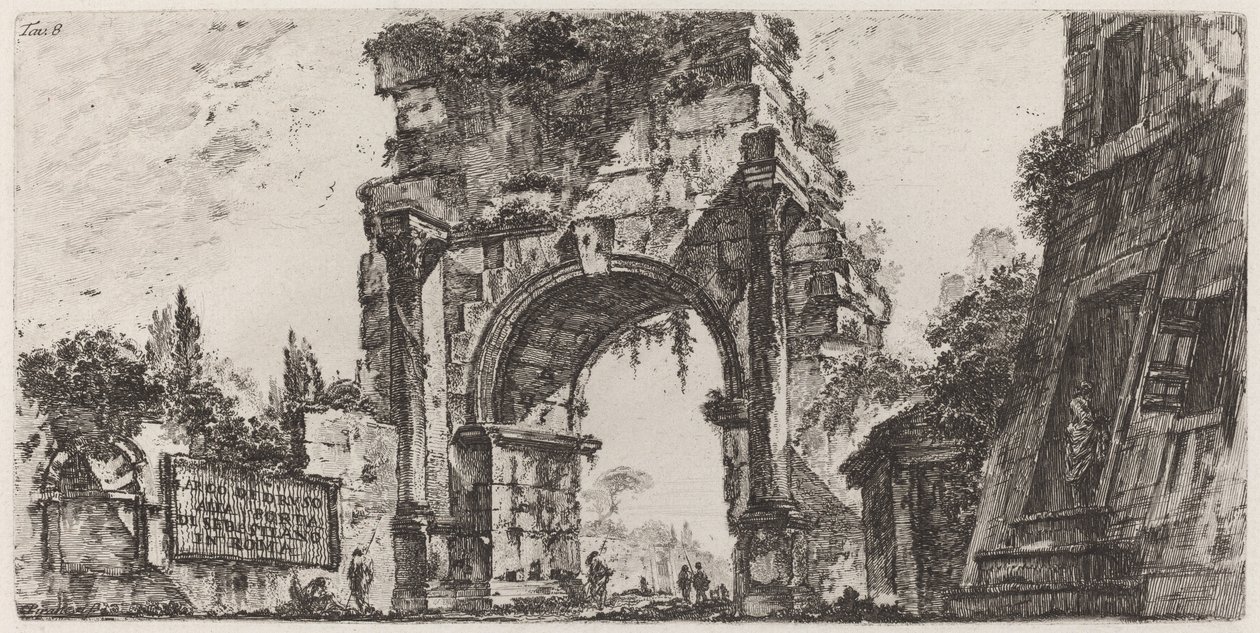 Drusus íve alkotó: Giovanni Battista Piranesi