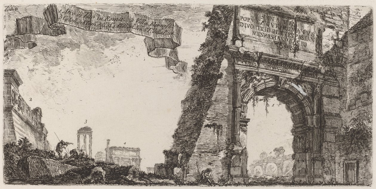 Titus boltíve alkotó: Giovanni Battista Piranesi