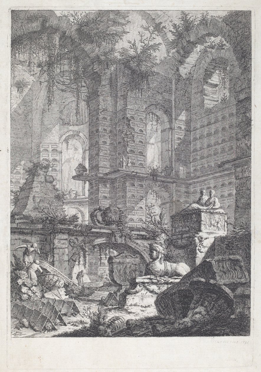 Sírkamra alkotó: Giovanni Battista Piranesi