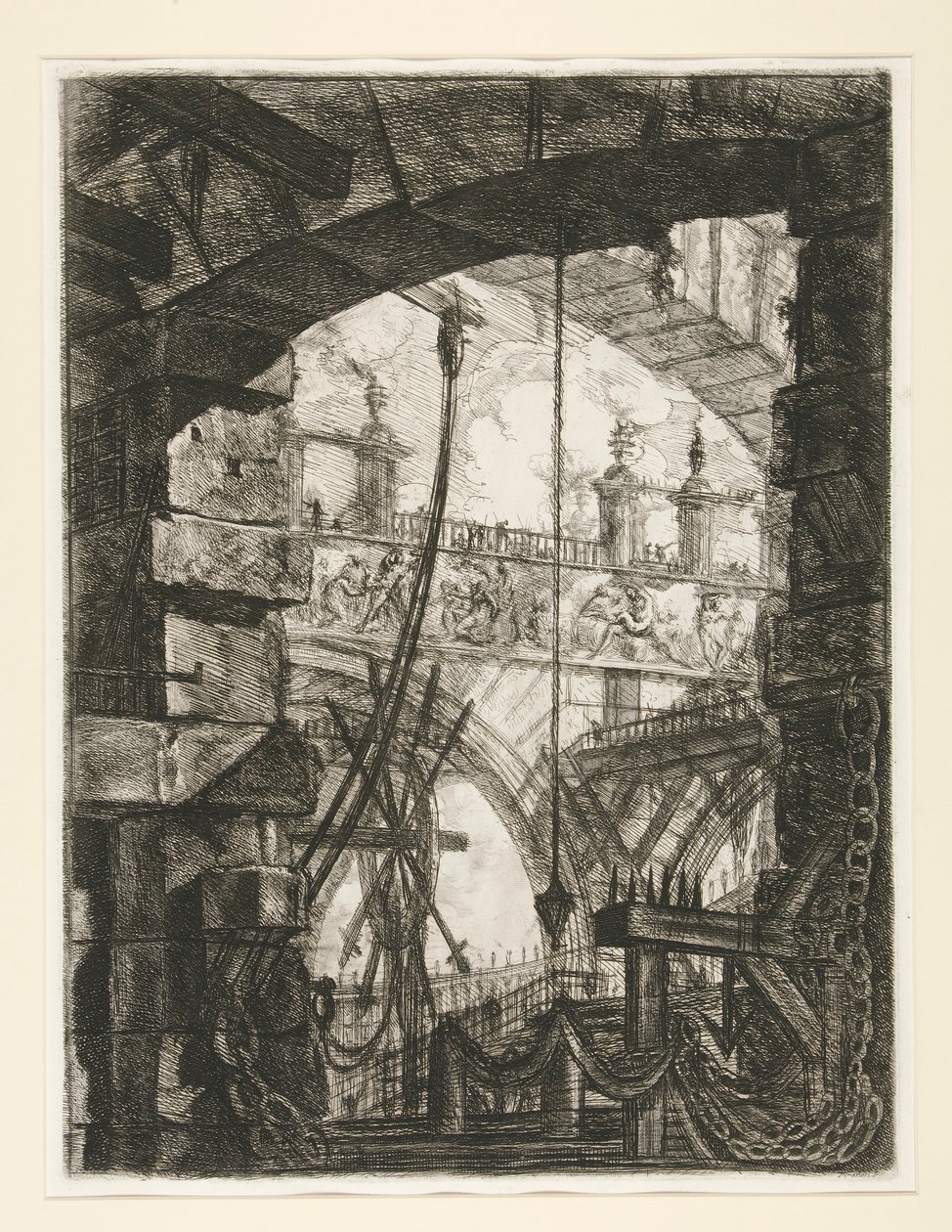 Börtönök, IV: A Grand Piazza alkotó: Giovanni Battista Piranesi