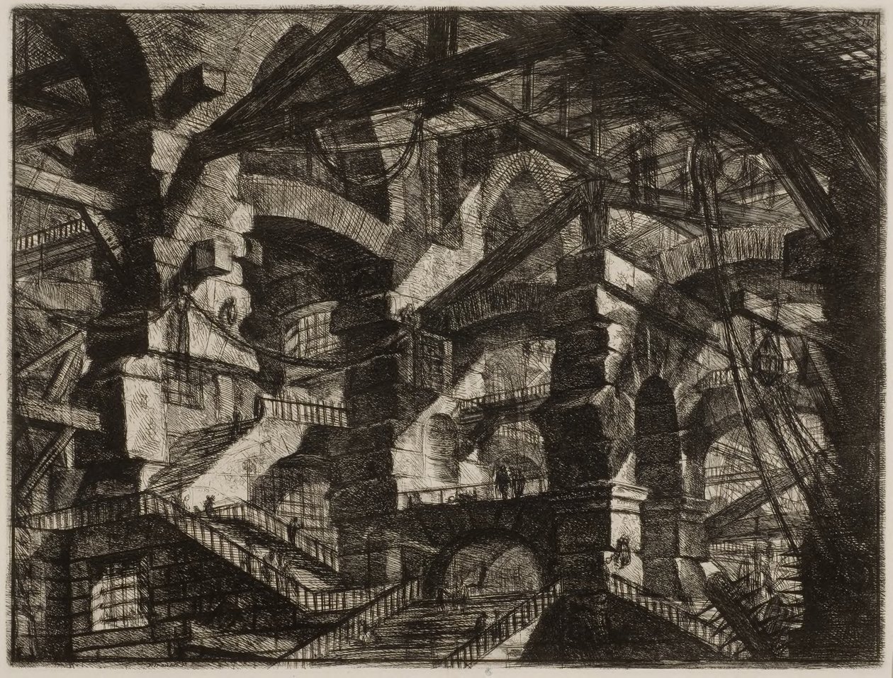 Képzeletbeli börtönök XIV alkotó: Giovanni Battista Piranesi
