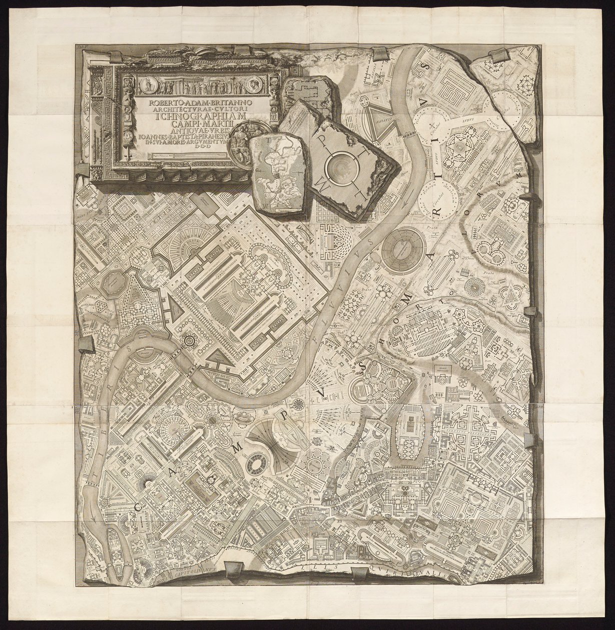 ICHNOGRAPHIAM CAMPI MARTII ANTIQUAE URBIS (hivatalos zenei videó) alkotó: Giovanni Battista Piranesi