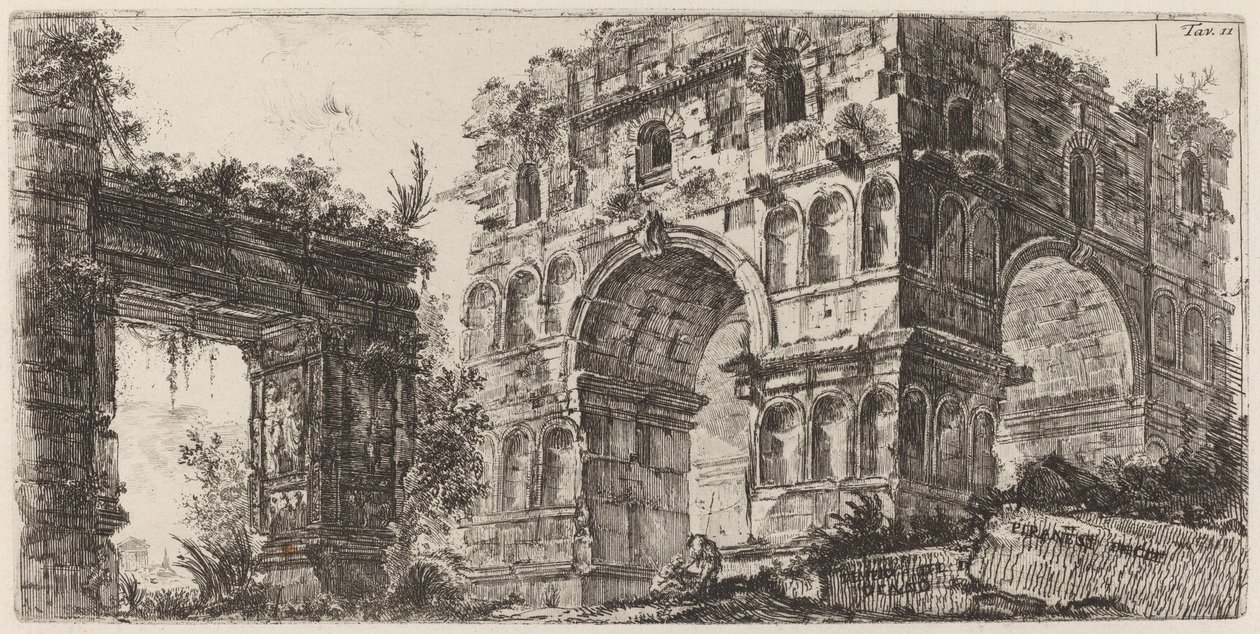 Diana temploma alkotó: Giovanni Battista Piranesi