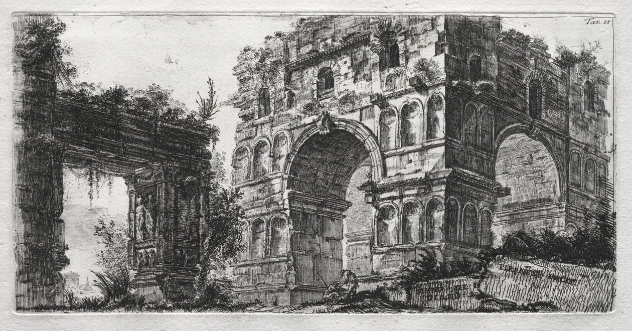 Diana temploma alkotó: Giovanni Battista Piranesi
