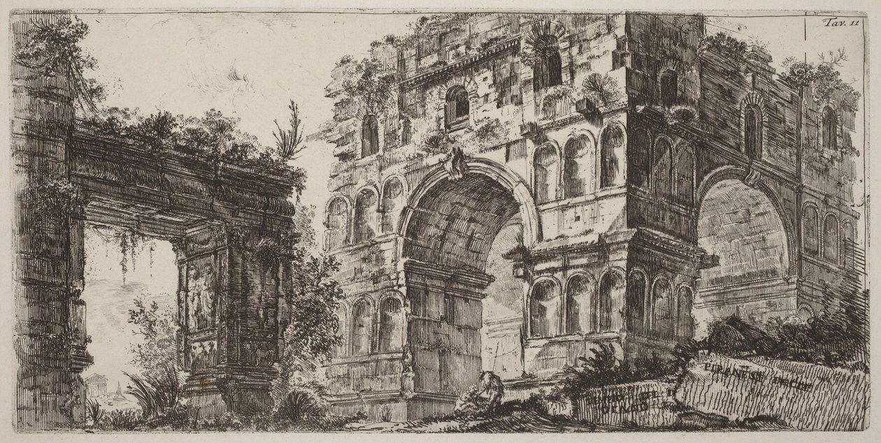 Diana temploma alkotó: Giovanni Battista Piranesi