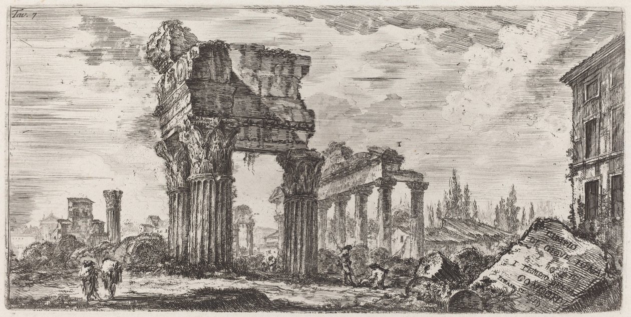 Jupiter Thunder temploma alkotó: Giovanni Battista Piranesi