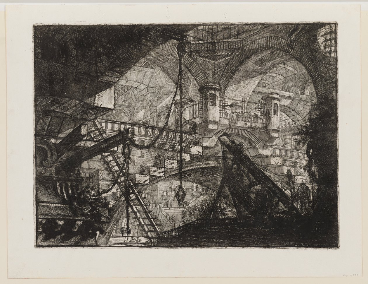 A kagylódíszes boltív alkotó: Giovanni Battista Piranesi