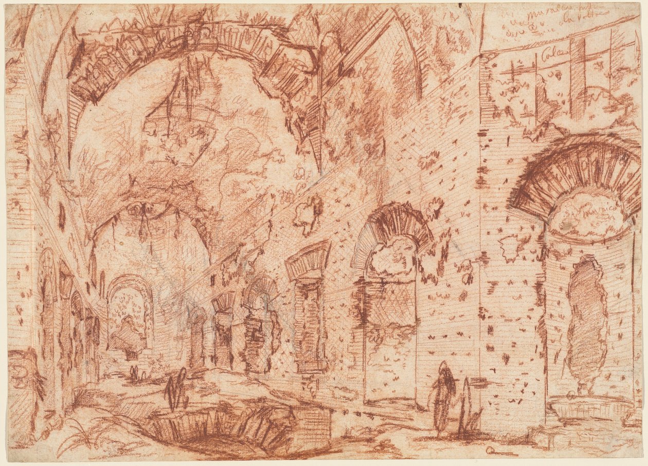 A tivolói Villa Adriana „Canopus” című műve alkotó: Giovanni Battista Piranesi