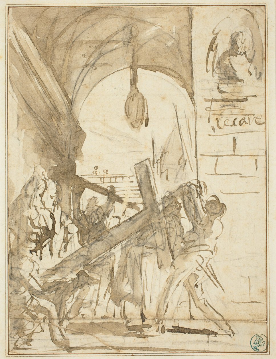 A kereszthordozás alkotó: Giovanni Battista Piranesi