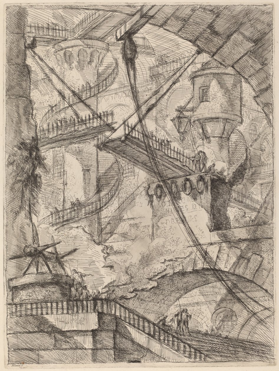 A felvonóhíd alkotó: Giovanni Battista Piranesi