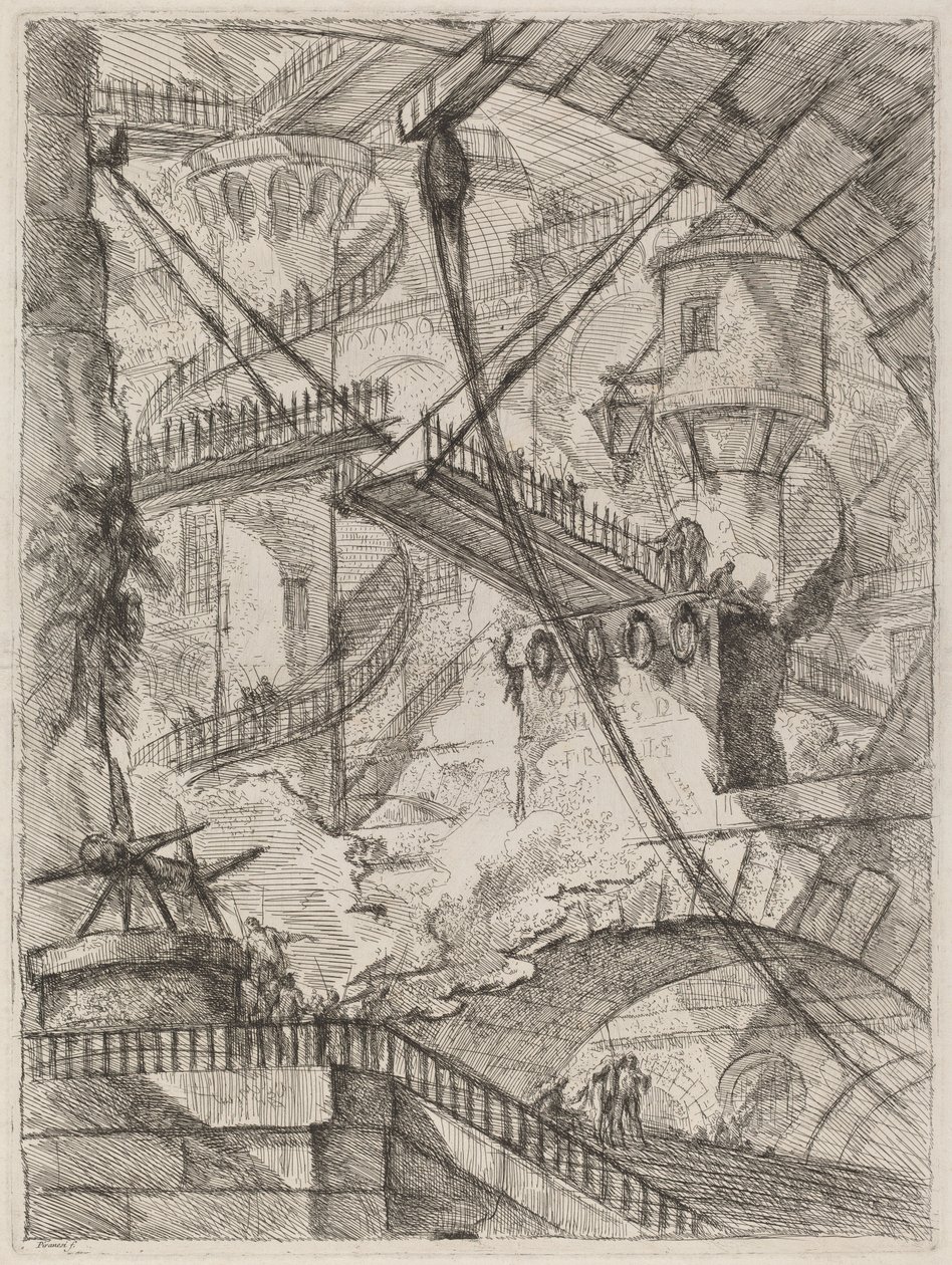 A felvonóhíd alkotó: Giovanni Battista Piranesi