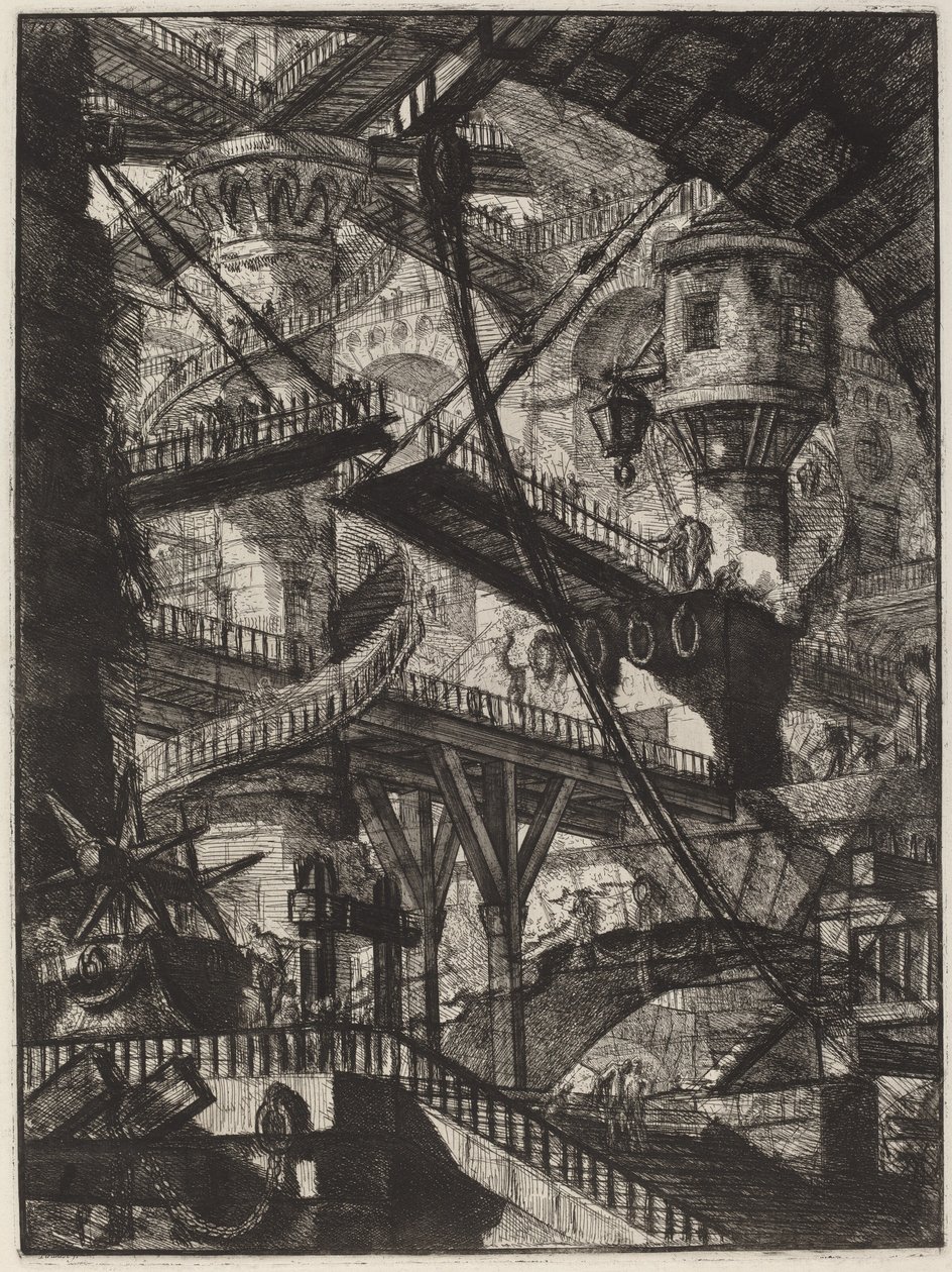 A felvonóhíd alkotó: Giovanni Battista Piranesi