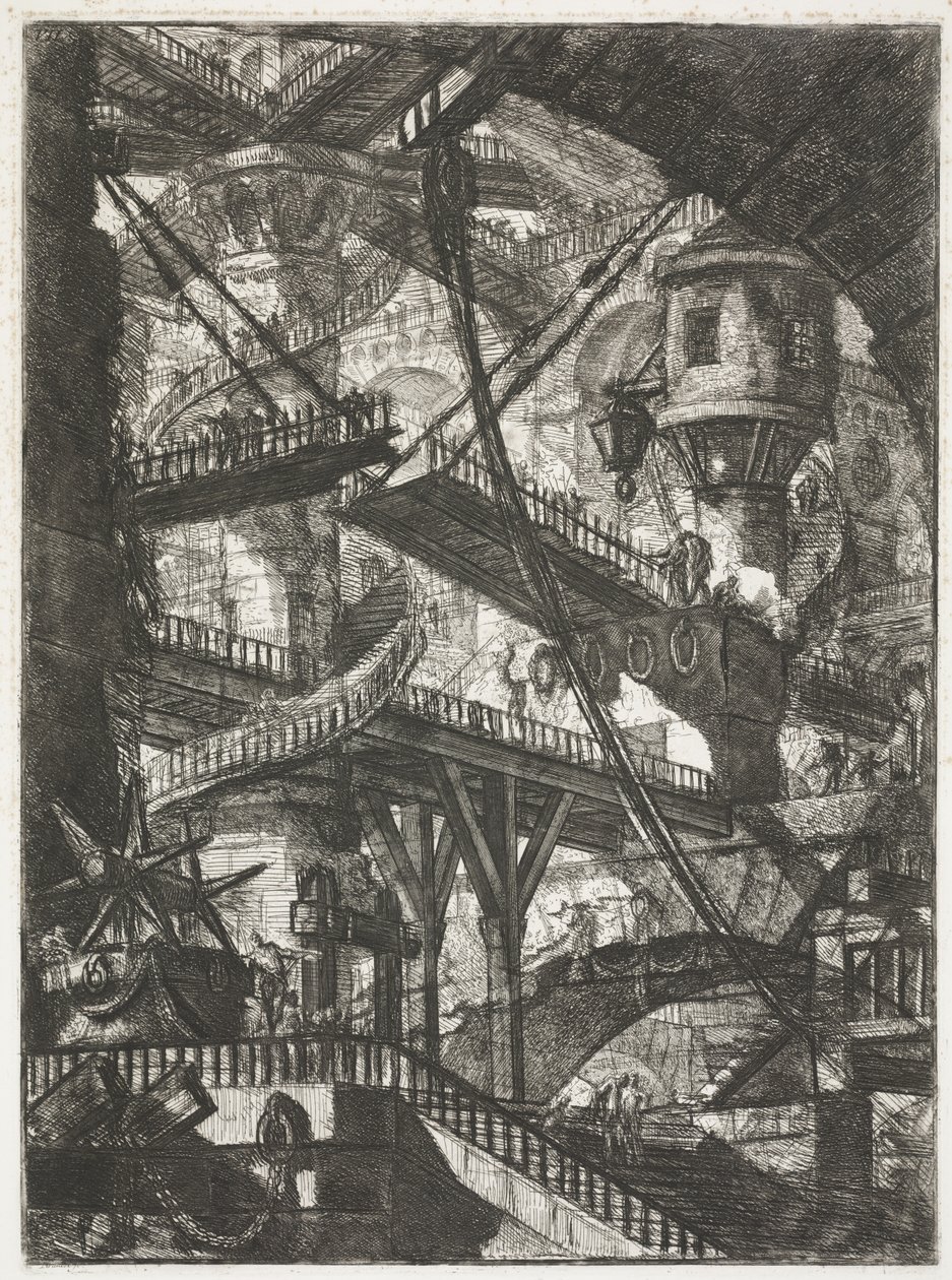 A felvonóhíd alkotó: Giovanni Battista Piranesi
