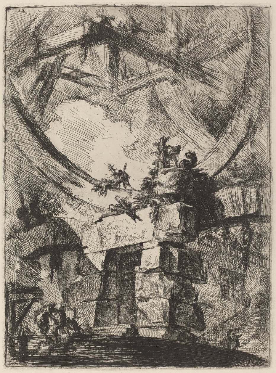 Az Óriáskerék alkotó: Giovanni Battista Piranesi