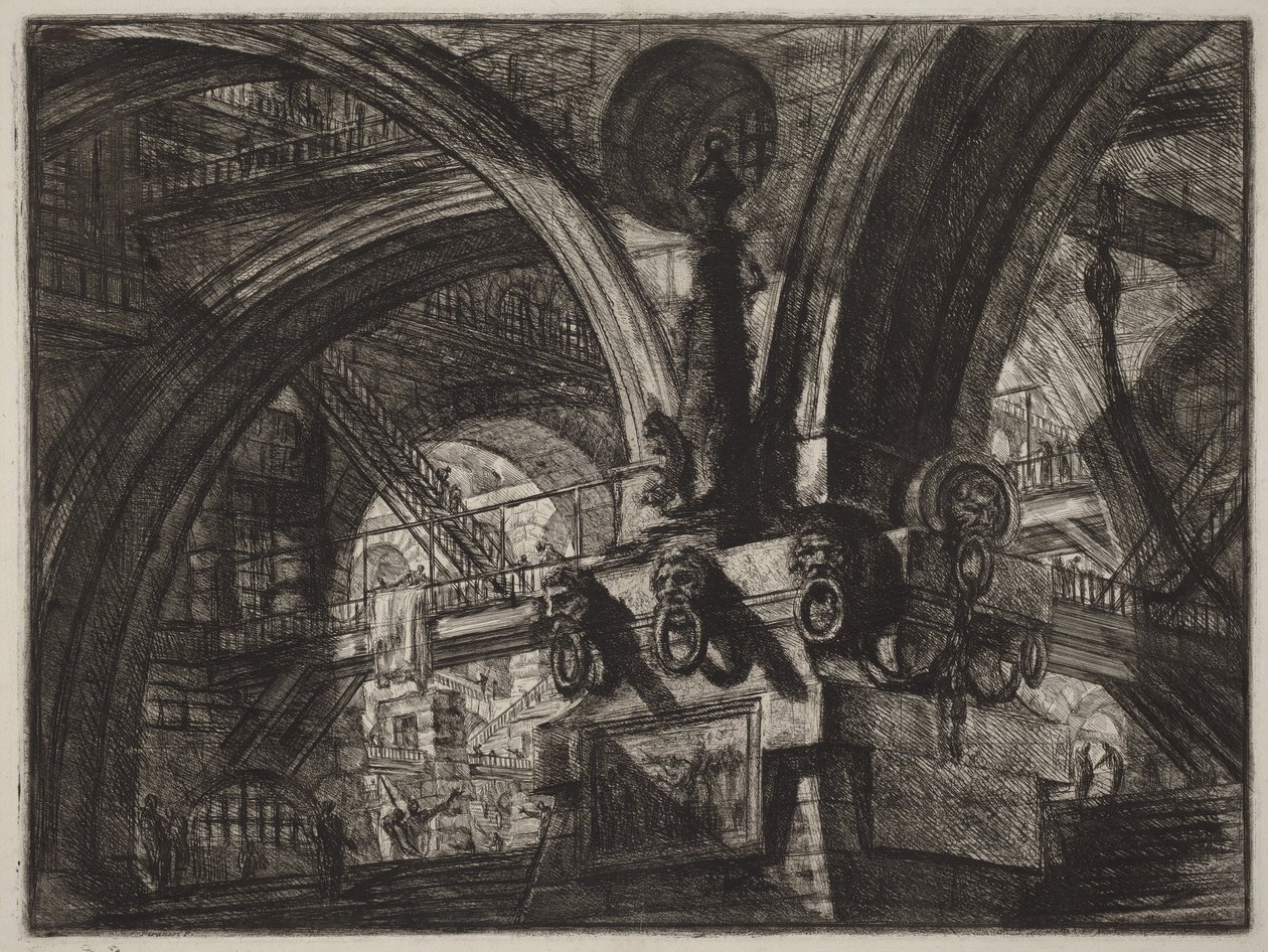 A lámpás móló alkotó: Giovanni Battista Piranesi