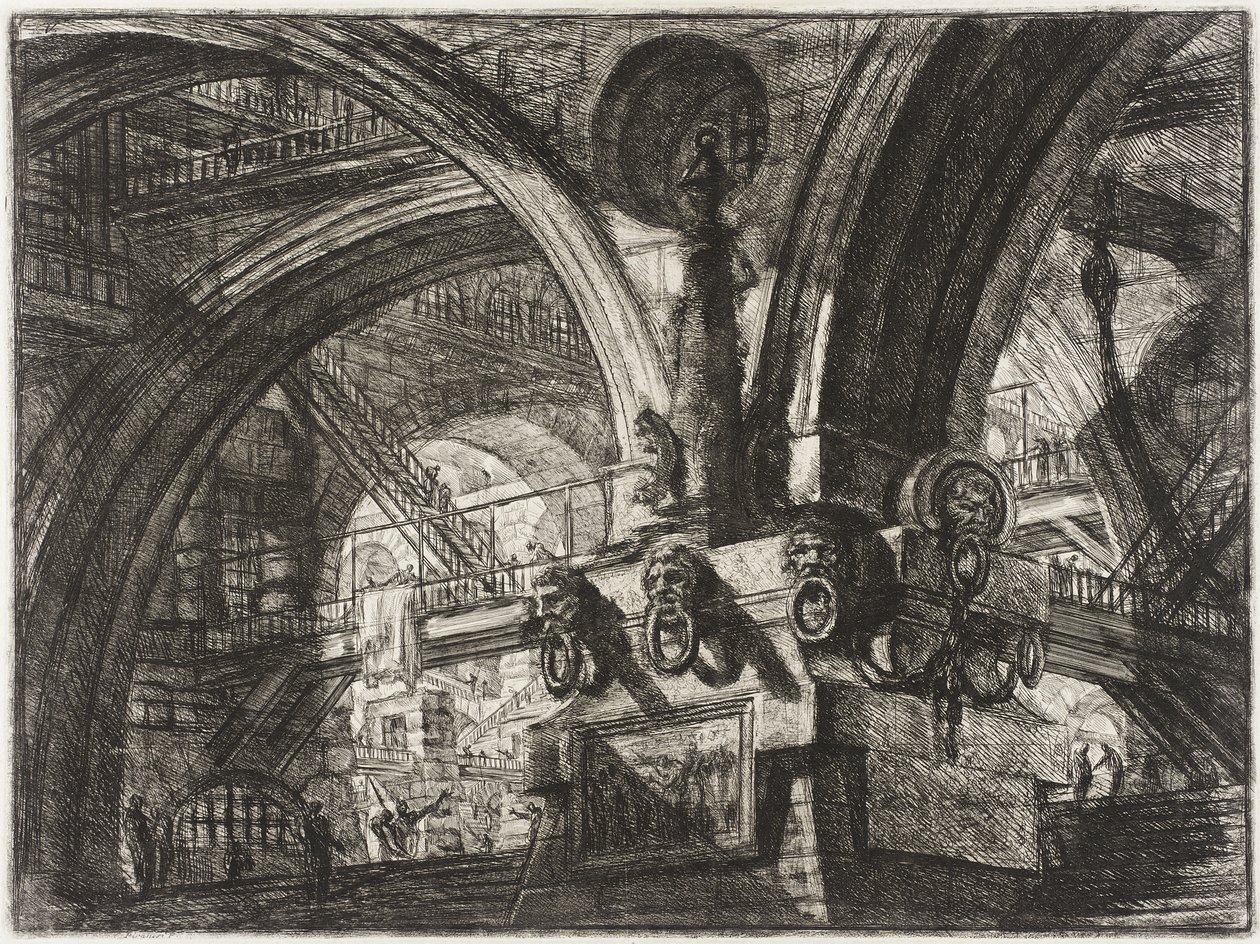 A lámpás móló alkotó: Giovanni Battista Piranesi