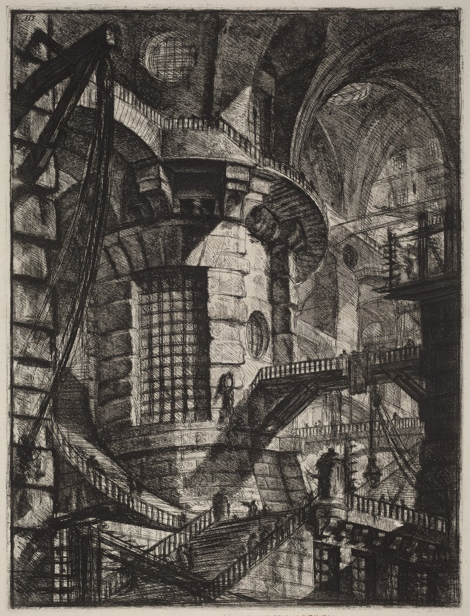 A kerek torony alkotó: Giovanni Battista Piranesi