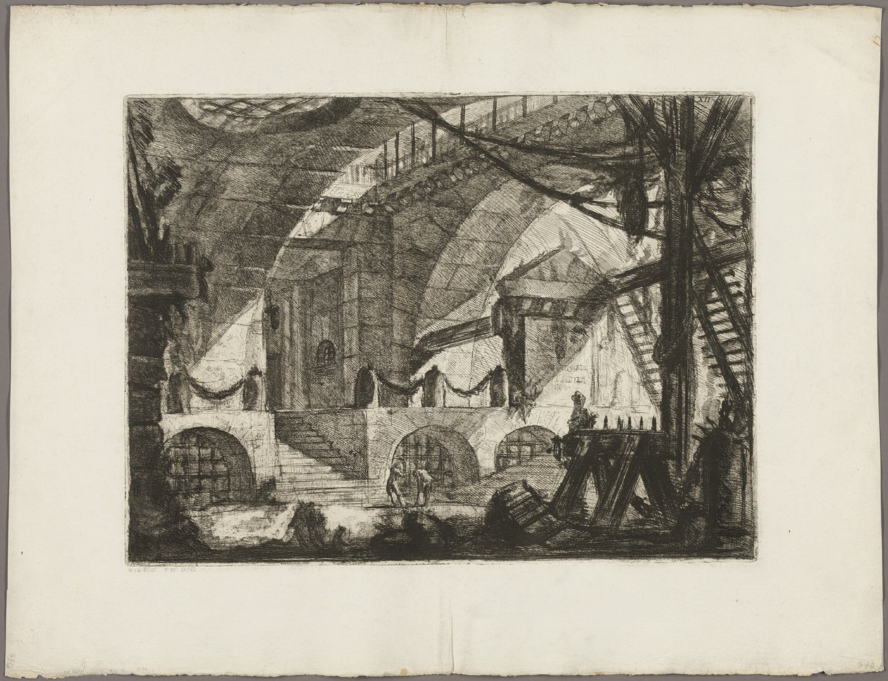 The Sawhorse, 12. lemez a Képzeletbeli börtönökből alkotó: Giovanni Battista Piranesi