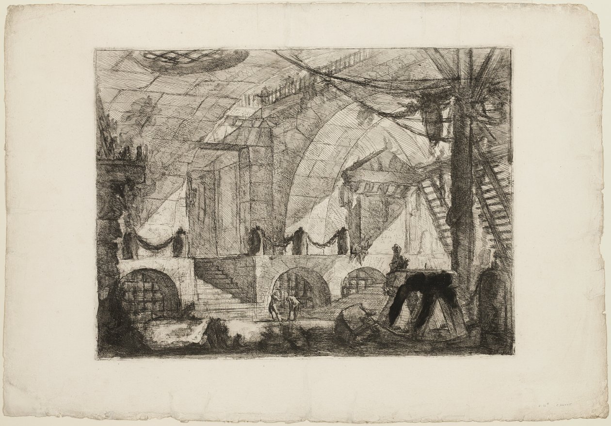 The Sawhorse, 12. lemez a Képzeletbeli börtönökből alkotó: Giovanni Battista Piranesi
