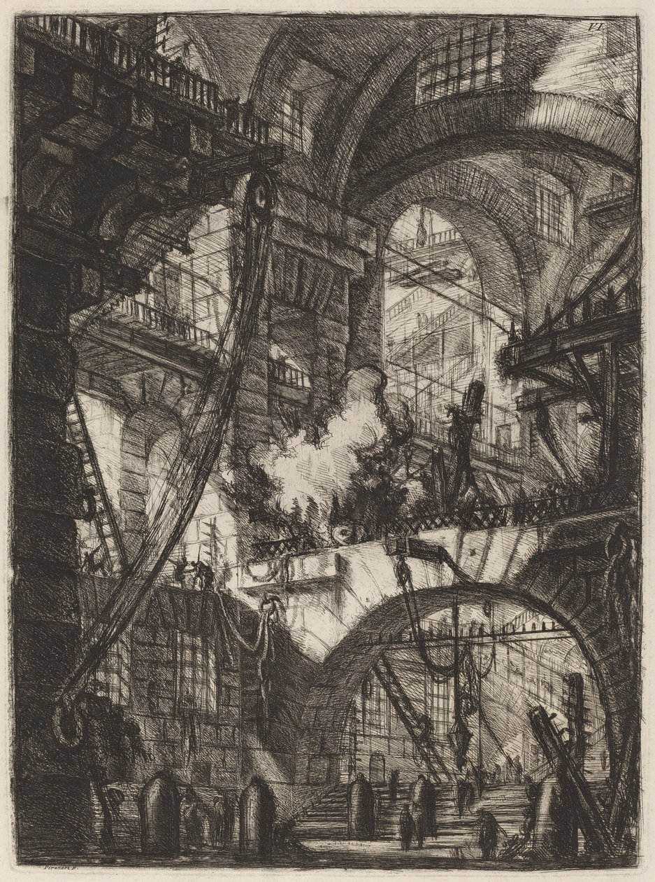 A füstölgő tűz alkotó: Giovanni Battista Piranesi