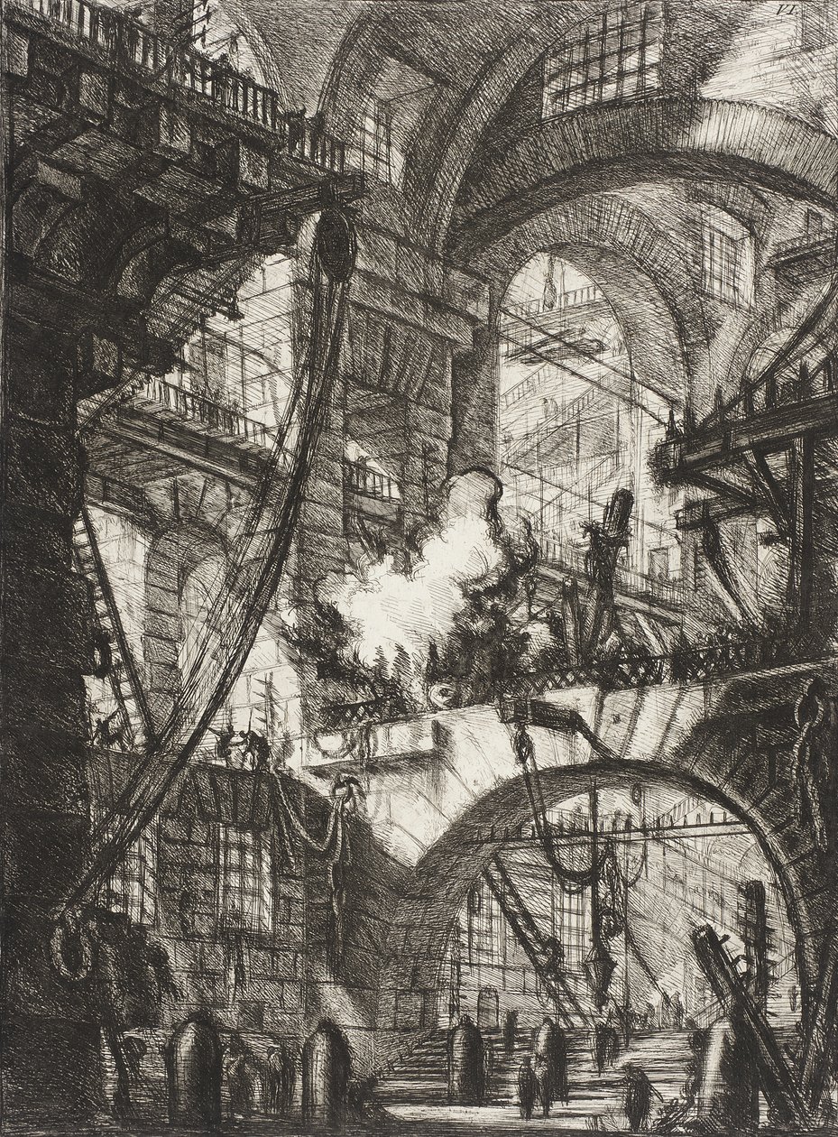 A füstölgő tűz alkotó: Giovanni Battista Piranesi
