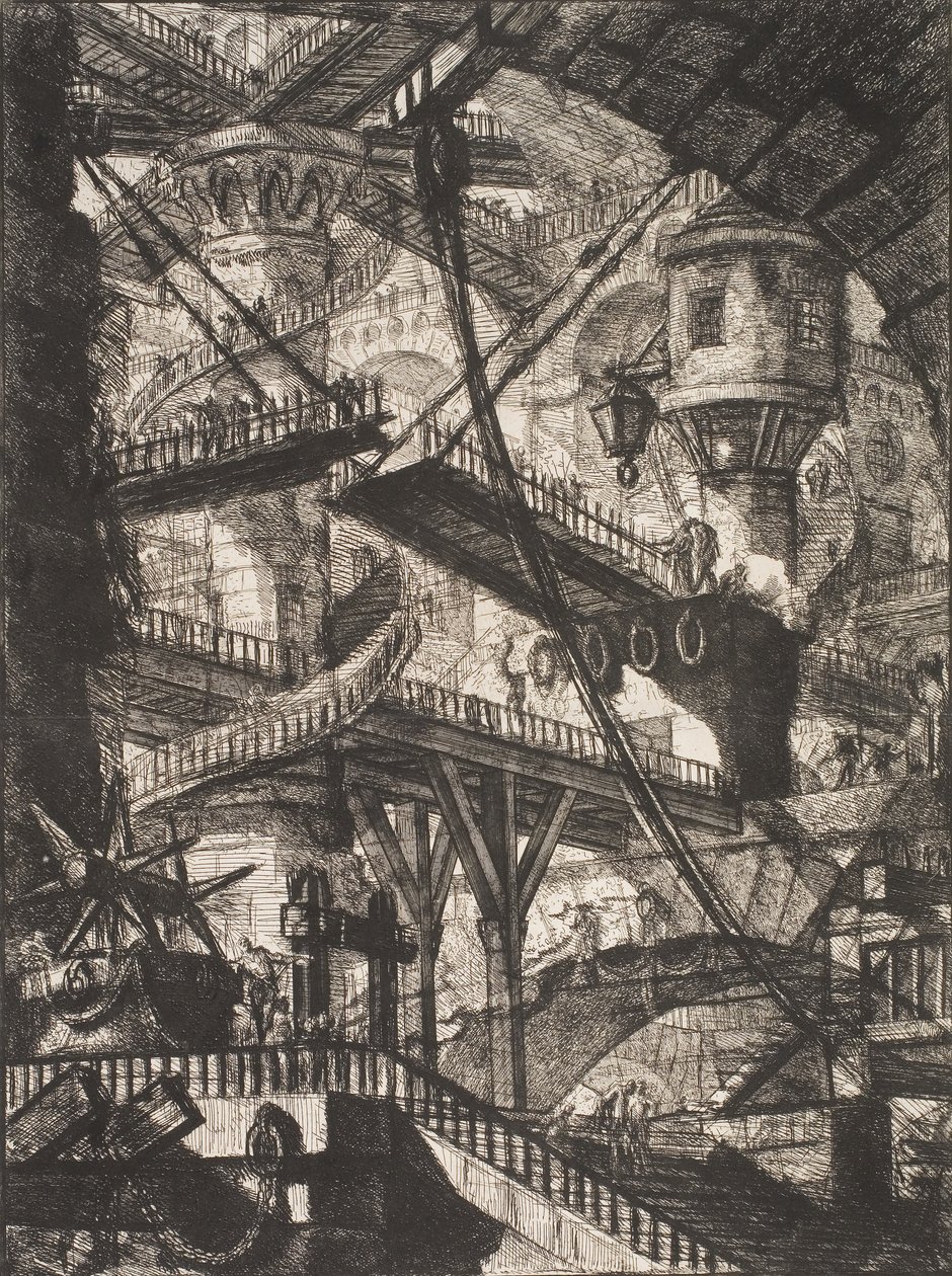 A felvonóhíd alkotó: Giovanni Battista Piranesi
