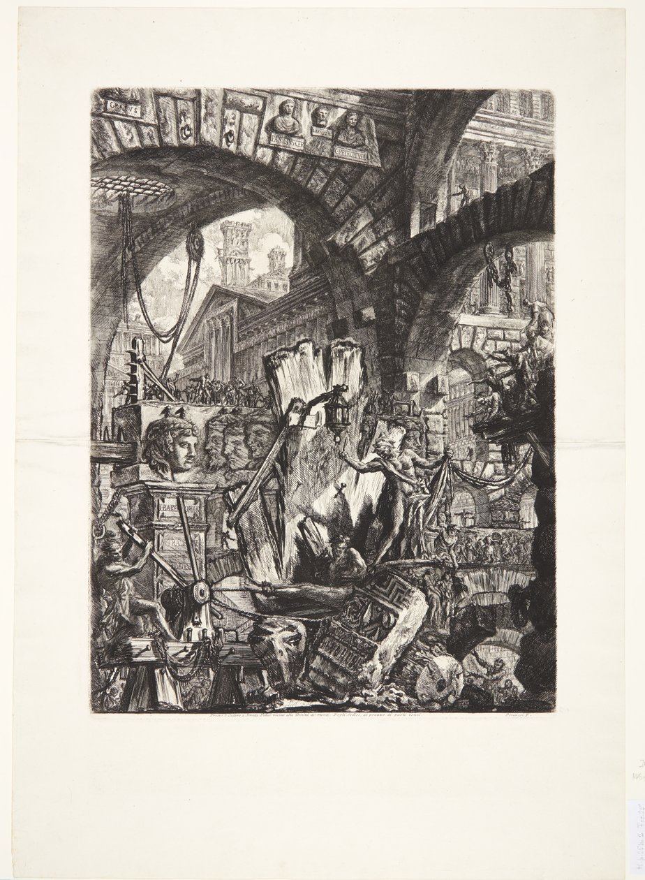 A férfi a fogason alkotó: Giovanni Battista Piranesi