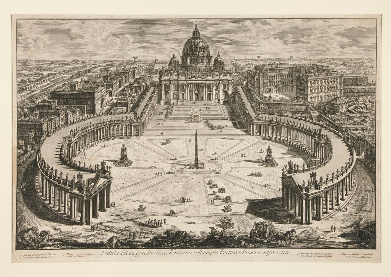 Kilátás a alkotó: Giovanni Battista Piranesi