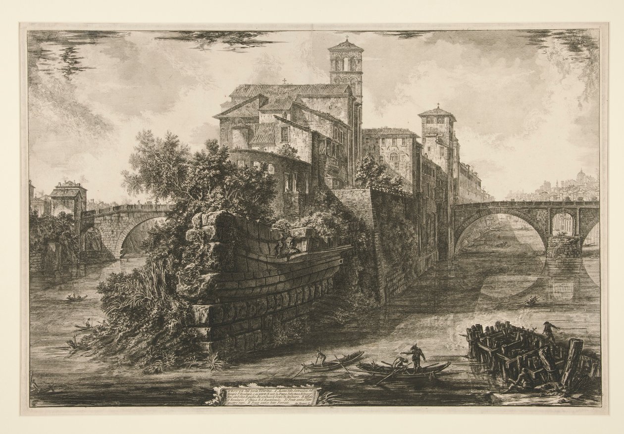 Kilátás a alkotó: Giovanni Battista Piranesi