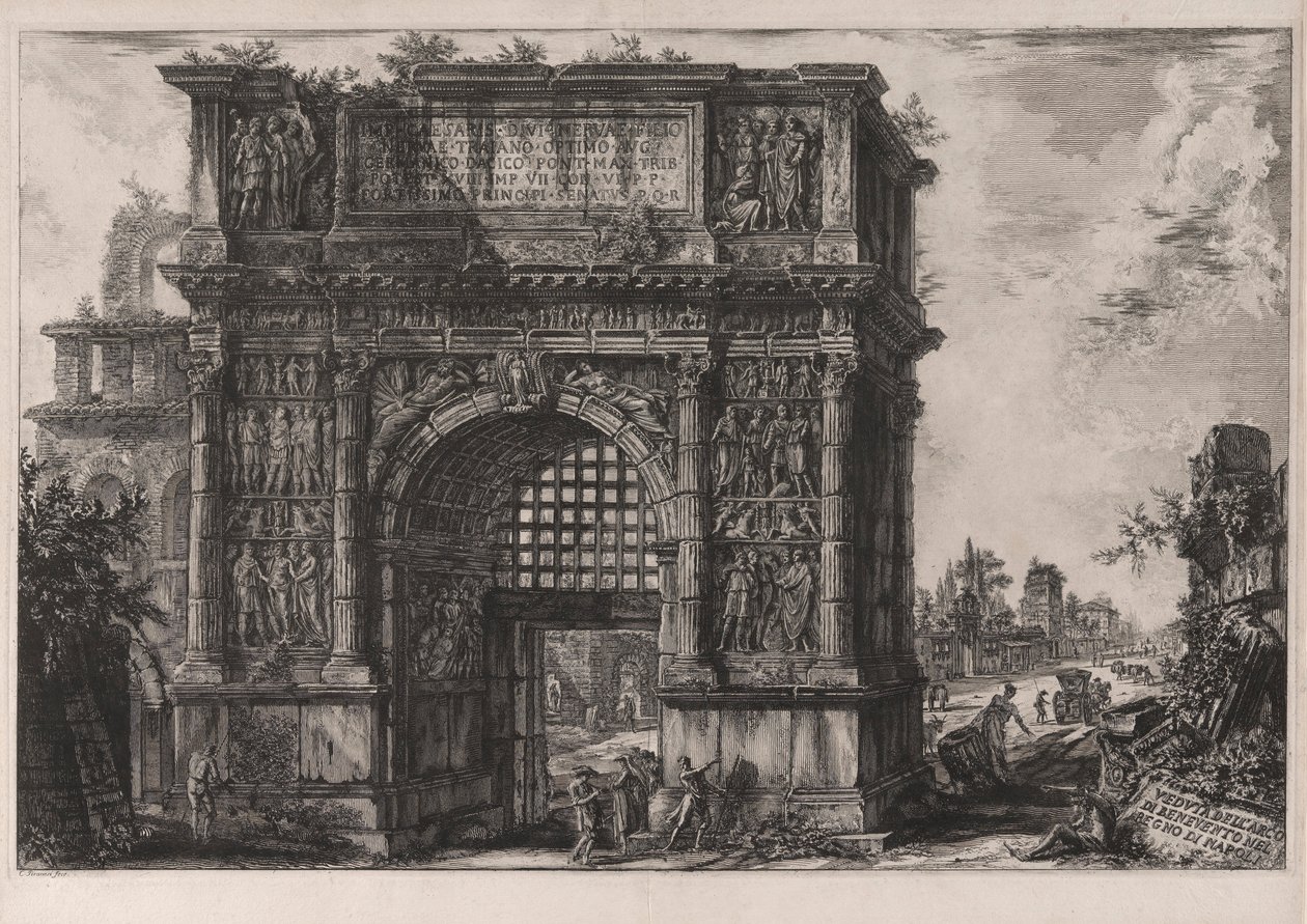 Kilátás a alkotó: Giovanni Battista Piranesi