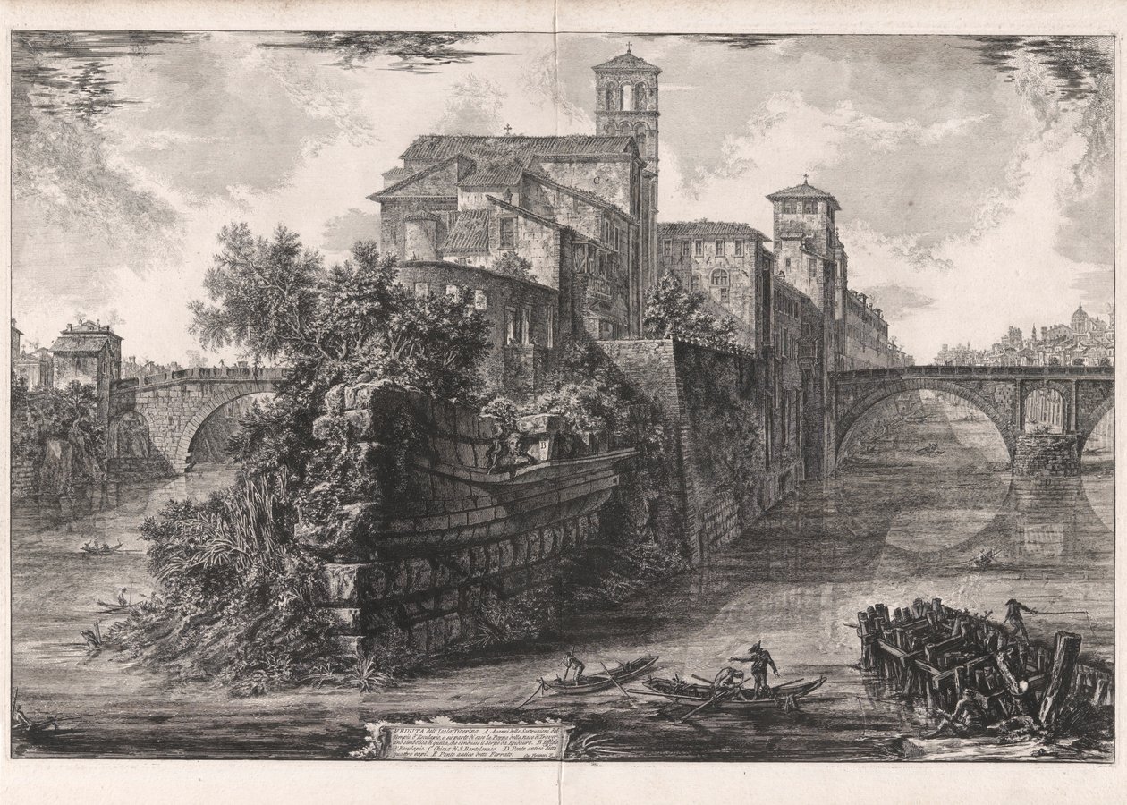 Kilátás a alkotó: Giovanni Battista Piranesi