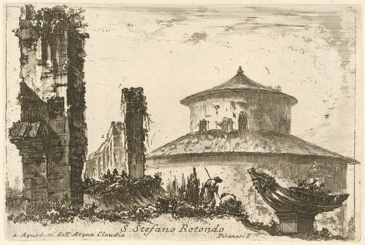 Híres szerzők által tervezett és faragott ókori és modern Róma különféle kilátásai alkotó: Giovanni Battista Piranesi and Various Artists