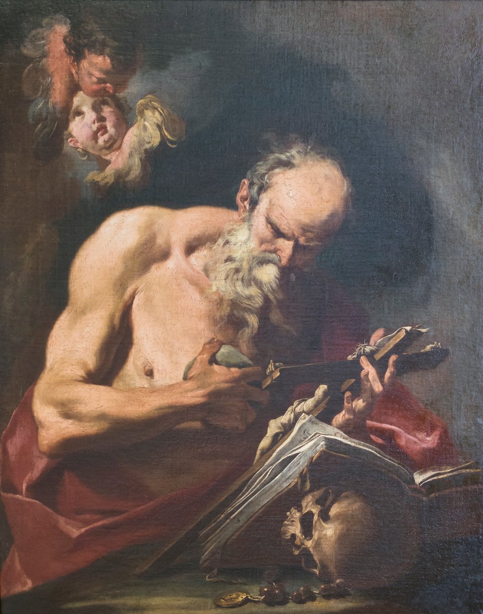 Szent Jeromos alkotó: Giovanni Battista Pittoni