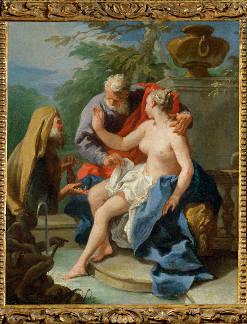 Susannah és az öregek ... alkotó: Giovanni Battista Pittoni