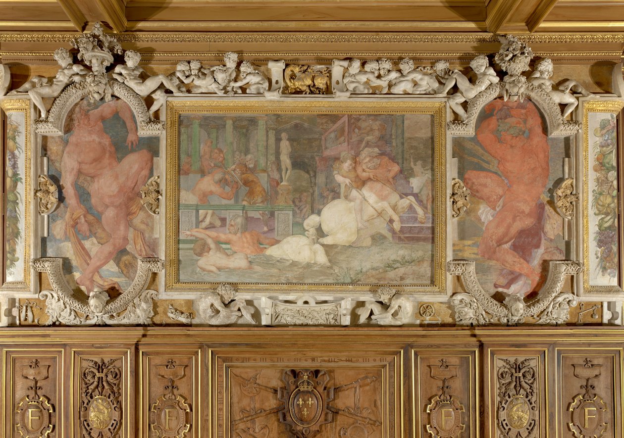 A Francois 1er galéria alkotó: Giovanni Battista Rosso Fiorentino