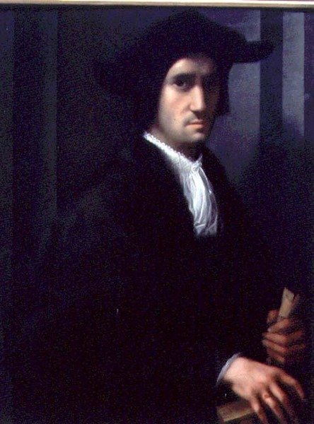 Férfi portréja (panel) alkotó: Giovanni Battista Rosso Fiorentino