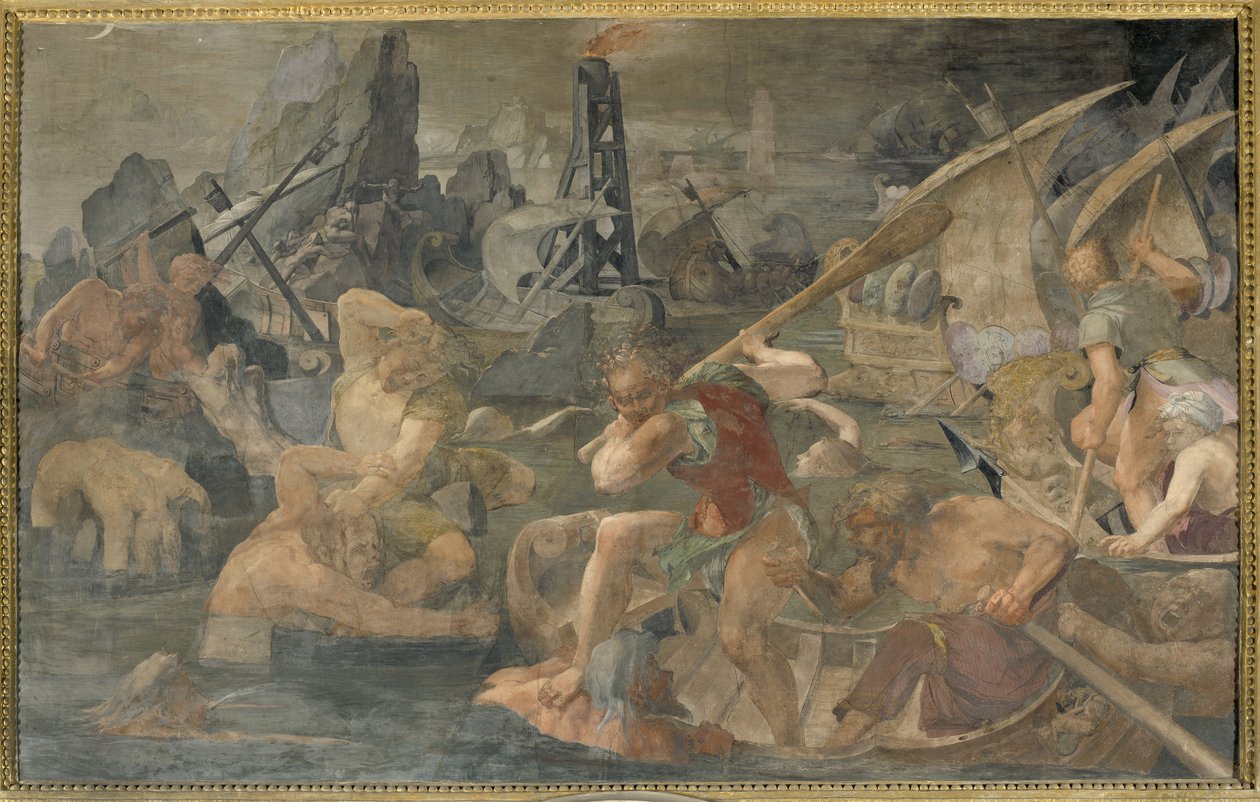 Nauplius bosszúja alkotó: Giovanni Battista Rosso Fiorentino