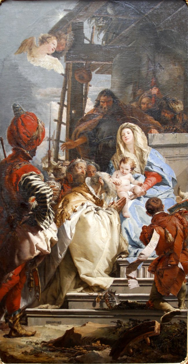 Anbetung der Könige alkotó: Giovanni Battista Tiepolo