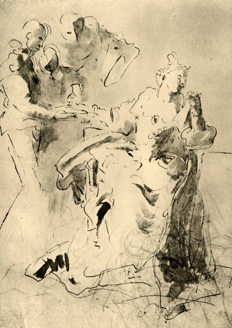 Kleopátra, 1751 előtt, 1928 alkotó: Giovanni Battista Tiepolo