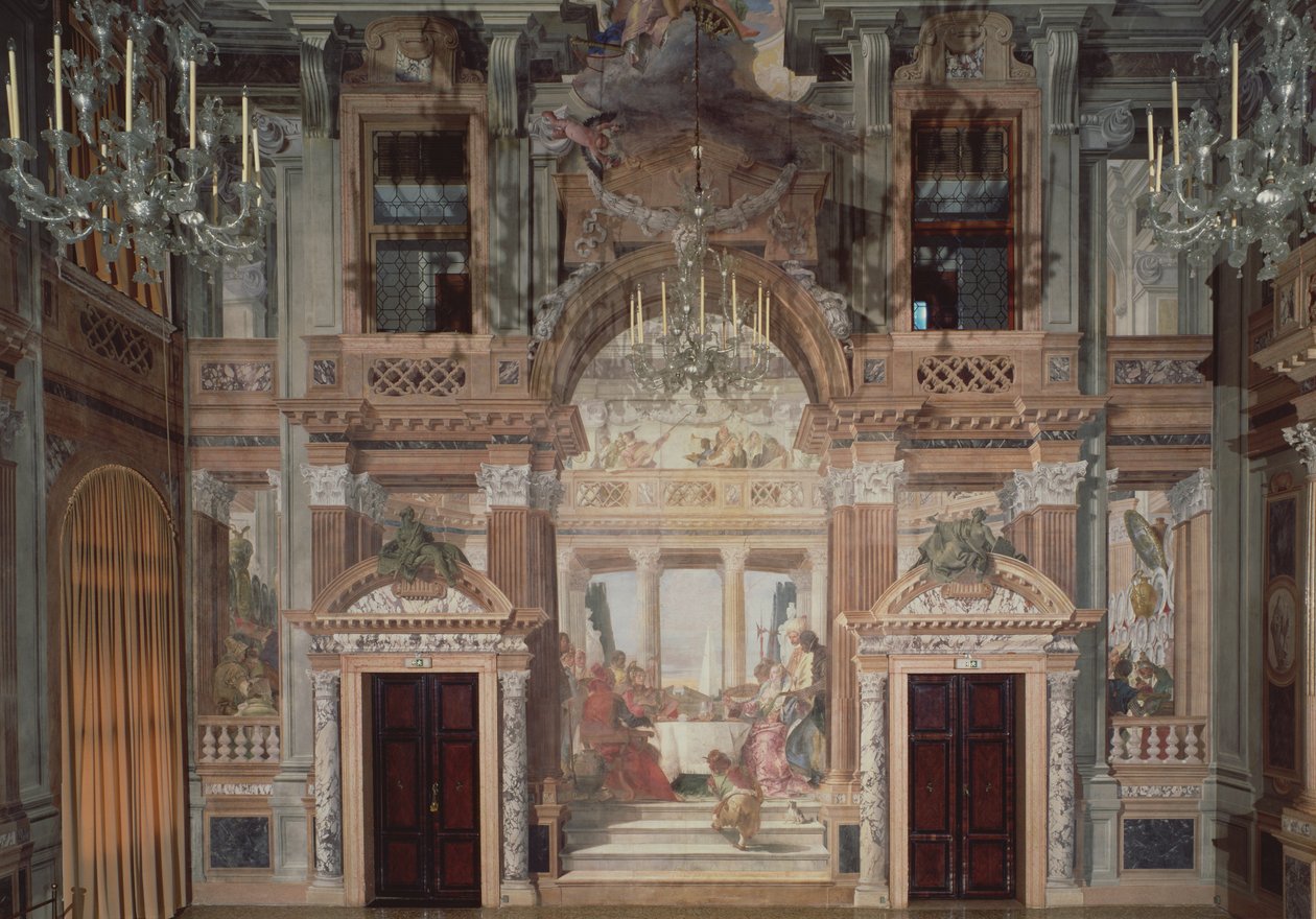 Kleopátras bankett, 1747-50 (lásd még: 176188 és 176768) alkotó: Giovanni Battista Tiepolo