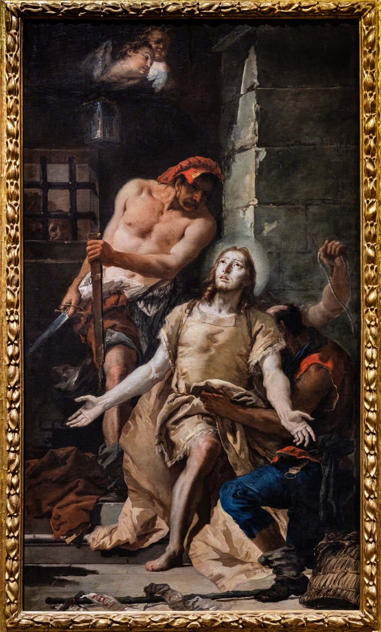 Keresztelő Szent János dekollázsa alkotó: Giovanni Battista Tiepolo