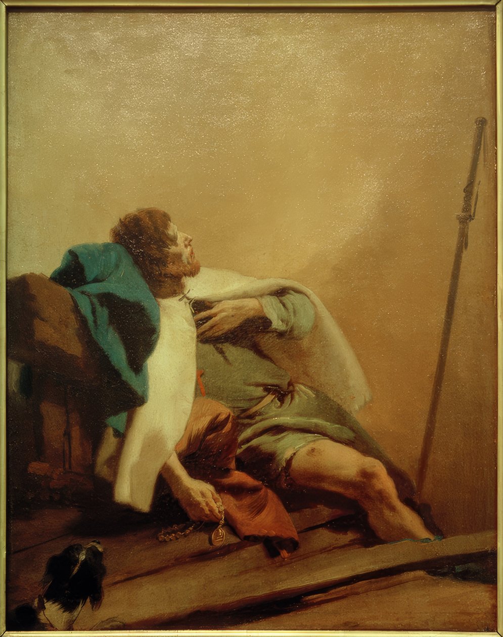 Szent Rókus alkotó: Giovanni Battista Tiepolo