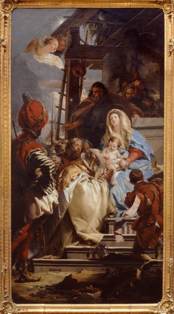 Die Anbetung der Könige alkotó: Giovanni Battista Tiepolo