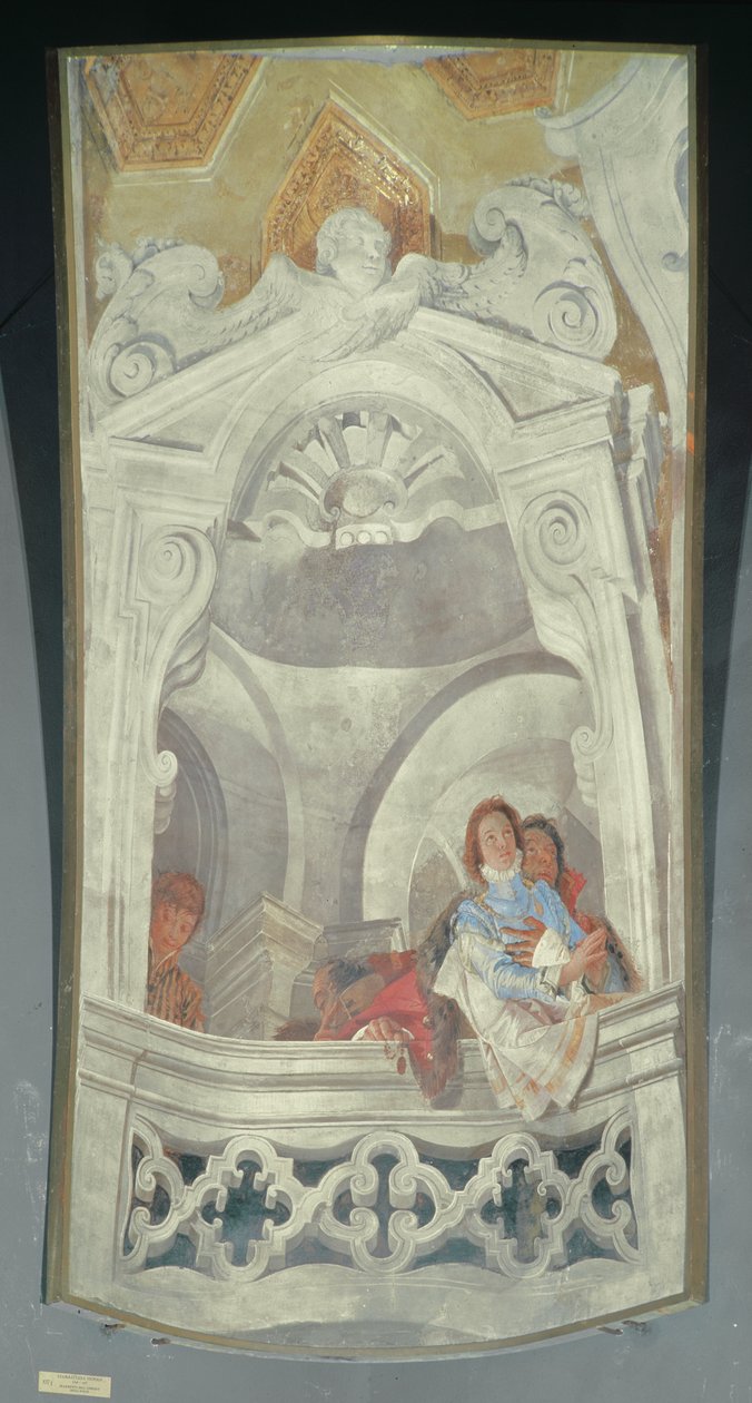 Prédikáló alakok, 1743 körül alkotó: Giovanni Battista Tiepolo